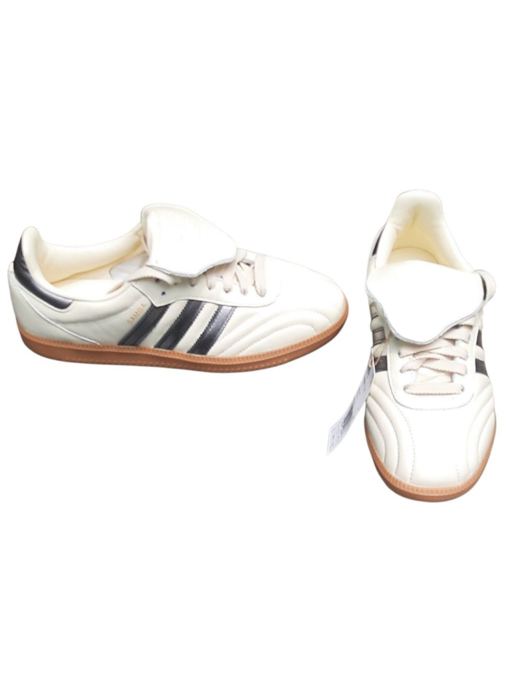 Adidas WMNS Samba LT Cream White Core Black JP6143 Women's Size 9 - Picture 6 of 6